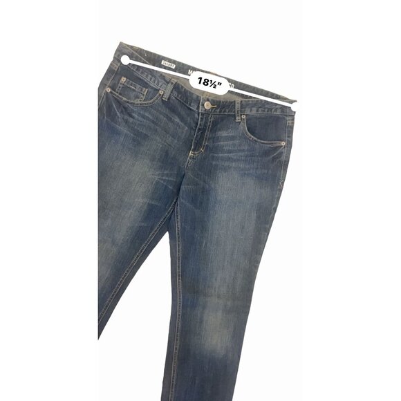 women's mid rise skinny jean dark wash Fit 6 stretch NWOT sz 17 - Picture 3 of 7